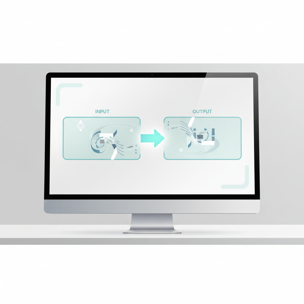 Easy-to-use interface for font transformation.