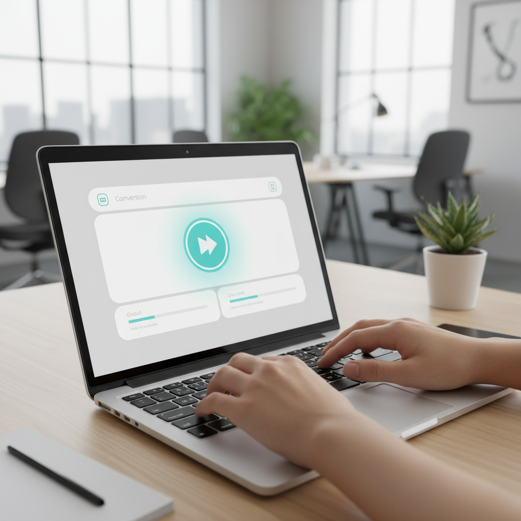 Step-by-step guide on using the free Unicode to AMS Converter online.