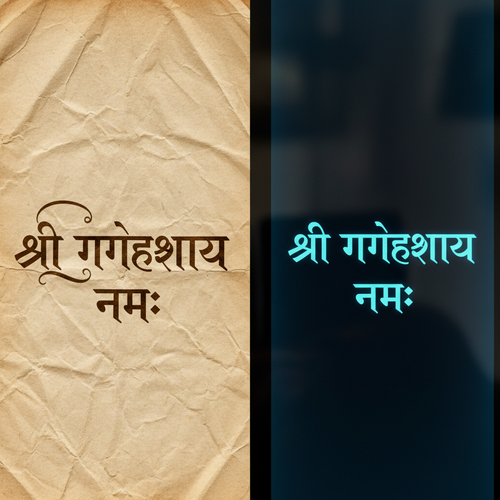 प्रिंटिंग प्रेस किंवा DTP सेटिंगसाठी तयार केलेला क्लासिक मराठी DV Alankar फॉन्ट.