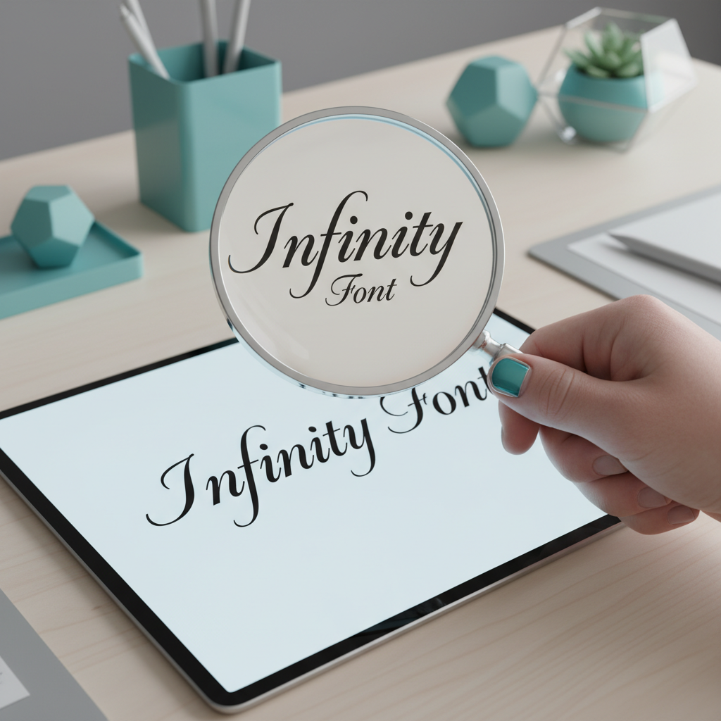 High precision output from the Unicode to Infinity Font Converter.