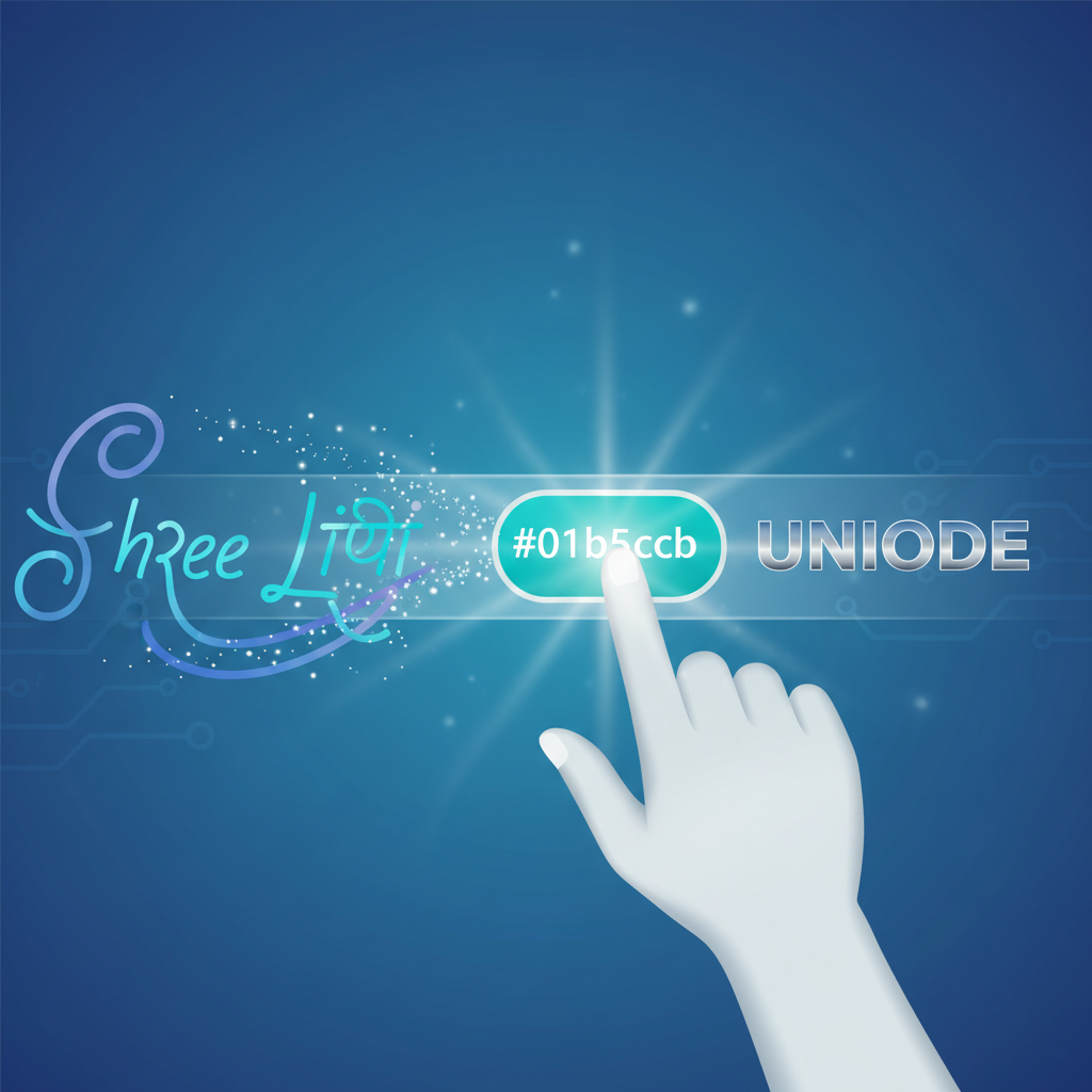 Accurate Unicode to Shree Lipi Converter interface concept