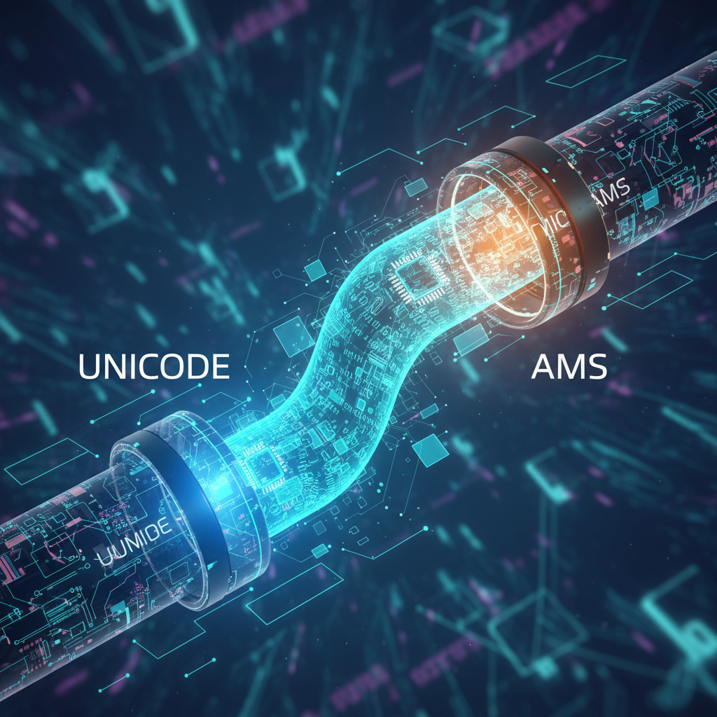 Unicode to AMS Converter: Bridge the Legacy Font Gap Effortlessly