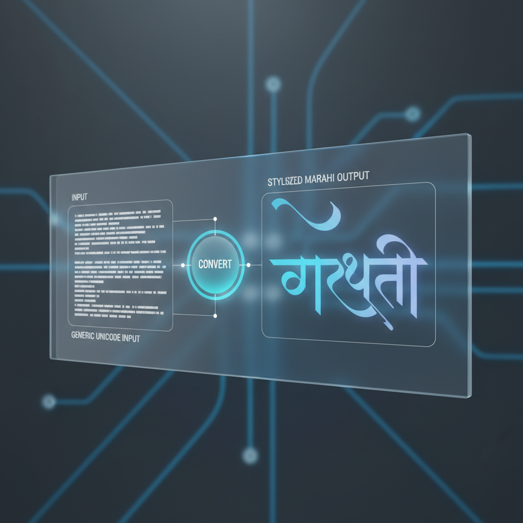 Unicode to DV Alankar कनवर्टर: मराठी टाइपिंग को आसान बनाने का तरीका