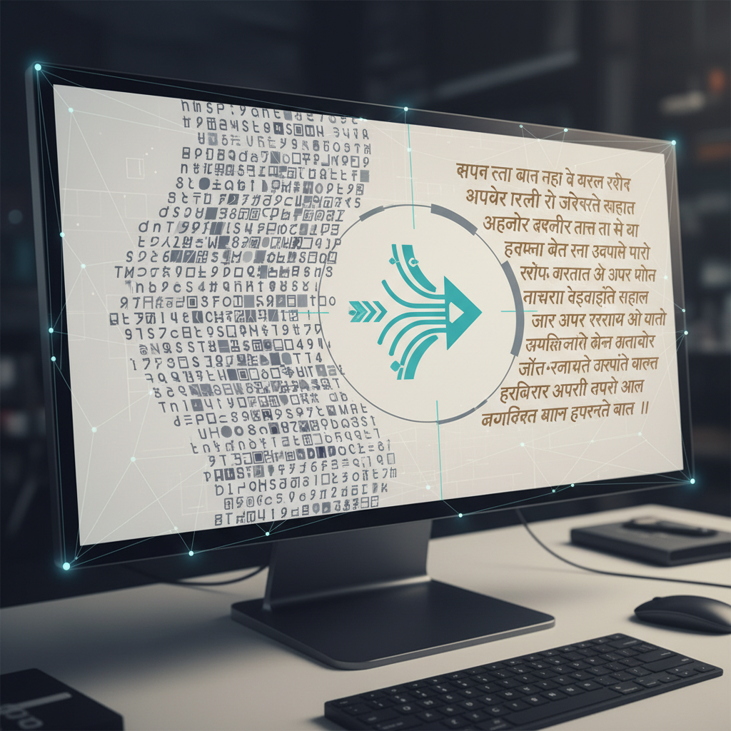 यूनिकोड और चाणक्य फॉन्ट का तुलनात्मक प्रदर्शन।