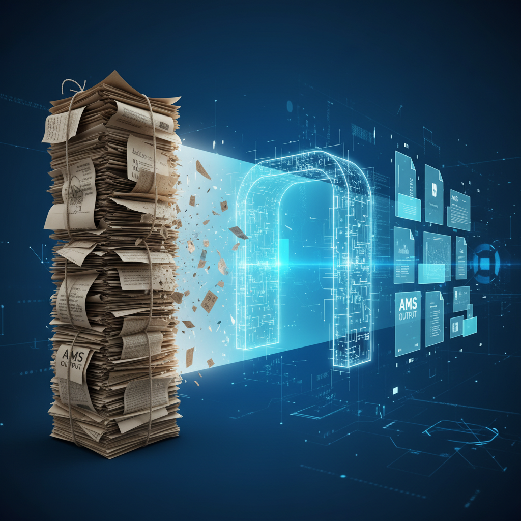 लेगसी फॉन्ट डेटाचे युनिकोड एएमएस कन्व्हर्टरद्वारे रूपांतरण