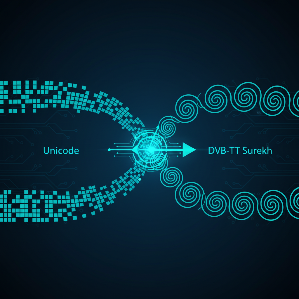 फॉन्ट स्क्रिप्ट्सचे एकत्रीकरण दोन वेगवेगळ्या फॉन्ट स्क्रिप्ट्सचे यशस्वी एकत्रीकरण.