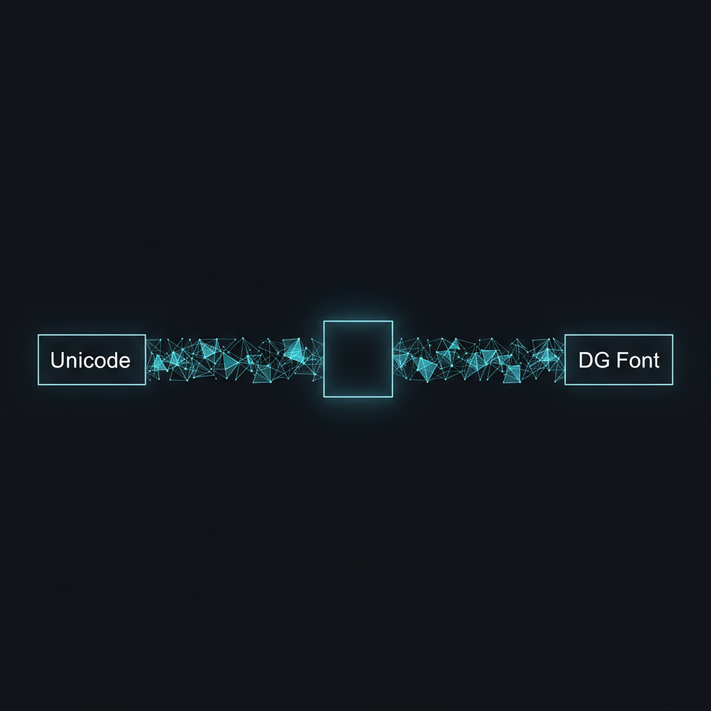 यूनिकोड से DG फ़ॉन्ट कनवर्टर: सबसे आसान और तेज़ तरीका