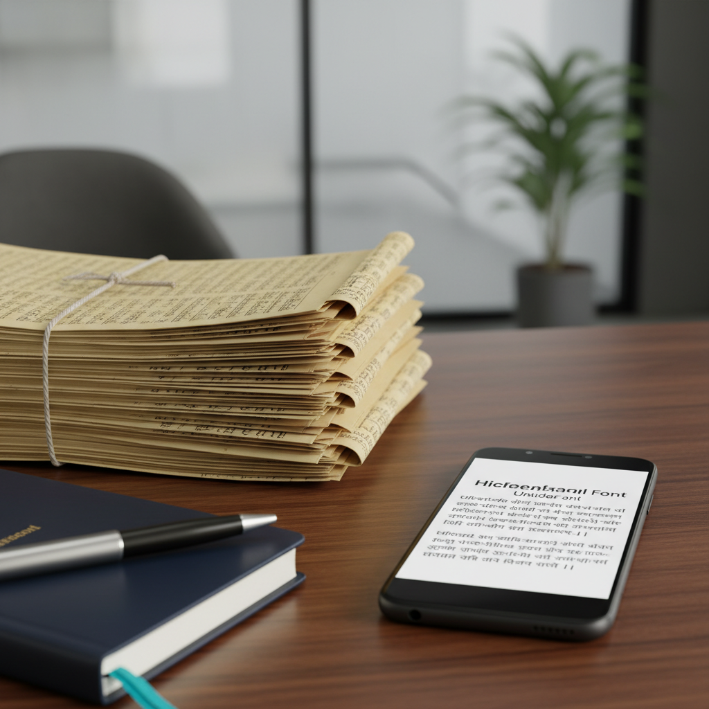 हिंदी और मराठी लेखन के लिए यूनिकोड और शिवाजी फॉन्ट की तुलना।