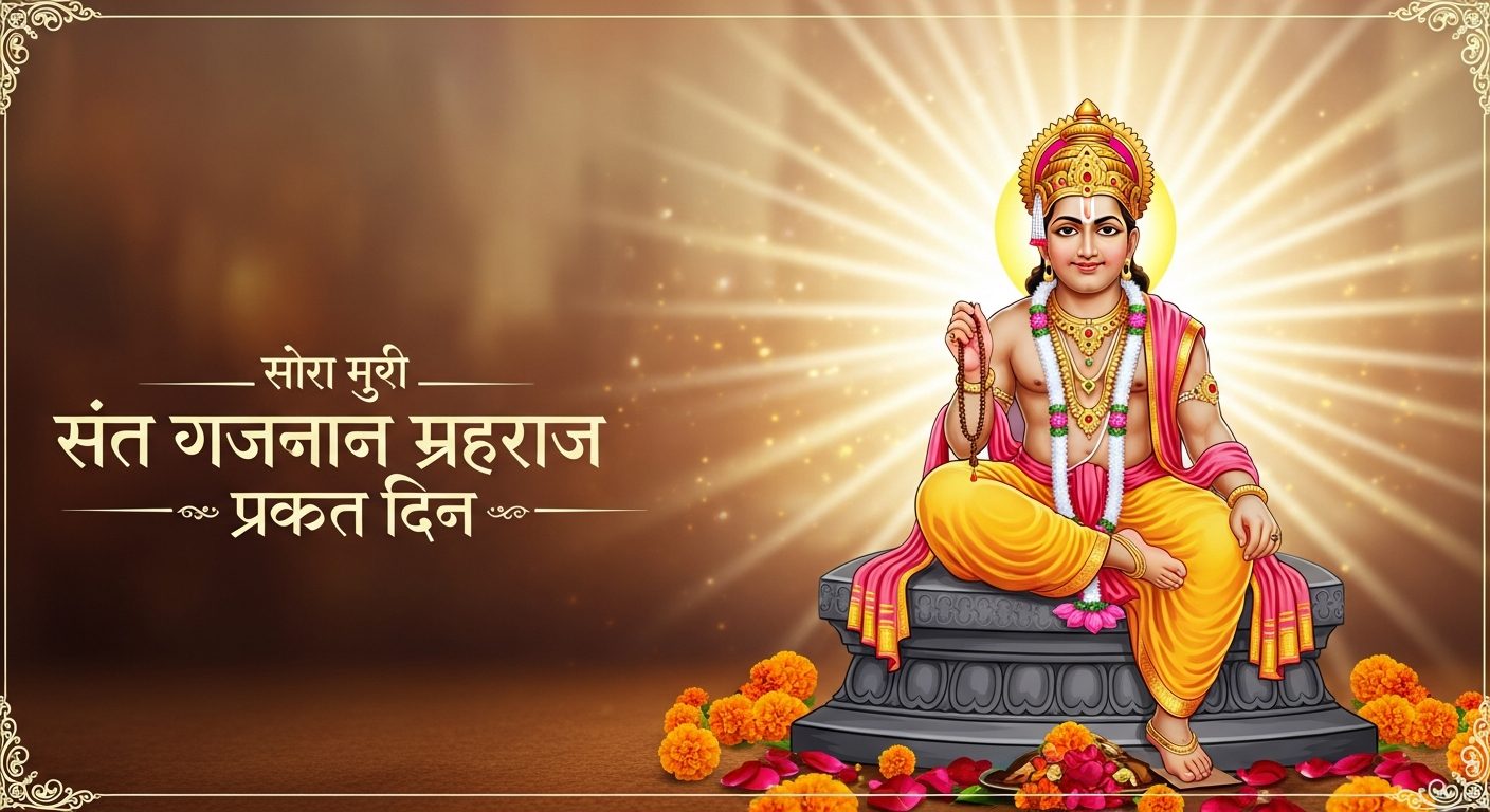 संत गजानन महाराज प्रकट दिन